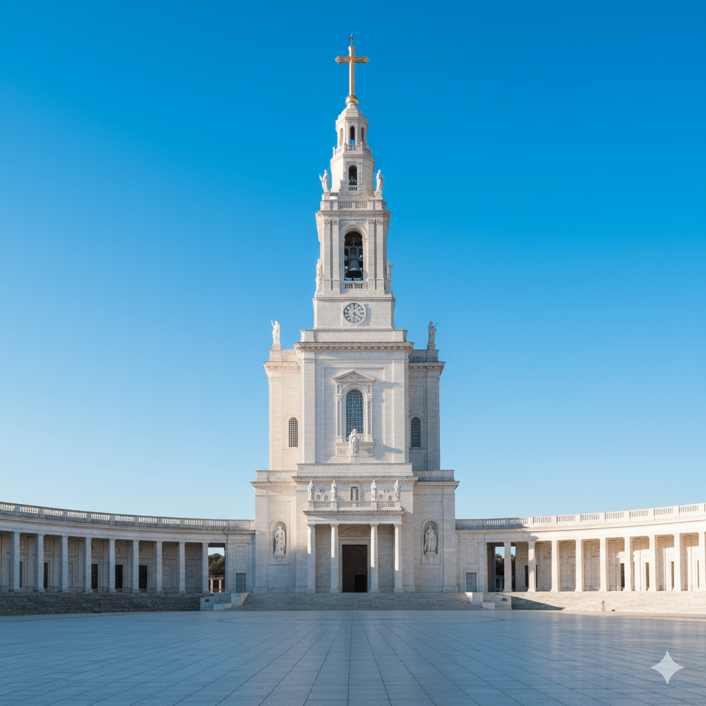 Bazylika Matki Bożej Różańcowej w Fatimie – sanktuarium w Portugalii