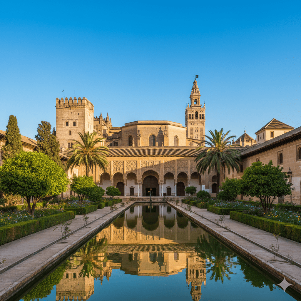 Alhambra – Dziedziniec Lwów w Granadzie, Hiszpania