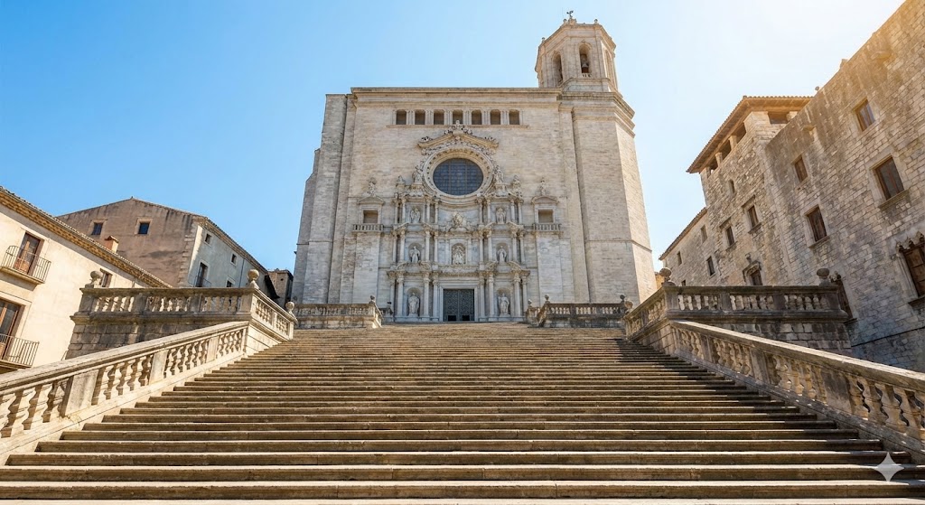 Girona – średniowieczna starówka i katedra