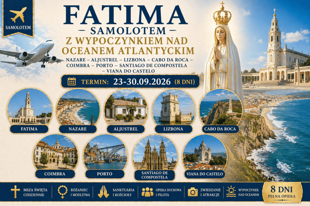 fatima 23 30 09 2026 pielgrzymka