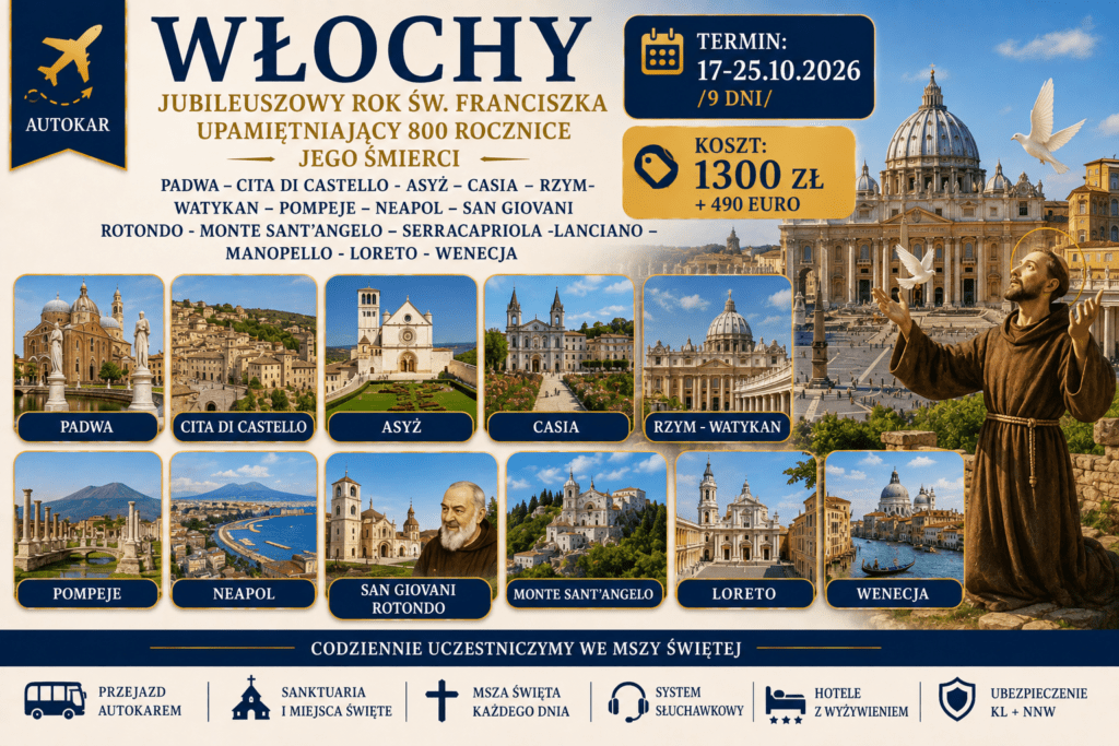 jubileusz wlochy 17 25 10 2026